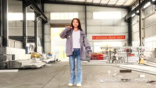 镜头固定主体人物，人物从右往左变成红色玫瑰花瓣粒子散开，从左往右缓慢飘散，在玫瑰花瓣散开再挪动镜头，花瓣很小，花瓣的光线跟图片一致，背景不能扭曲变形 by Hailuo AI Video Generator
