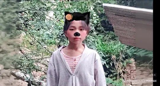 人物化成花瓣，向右慢慢飞，最后消失，人物不变，物质不变 by Hailuo AI Video Generator