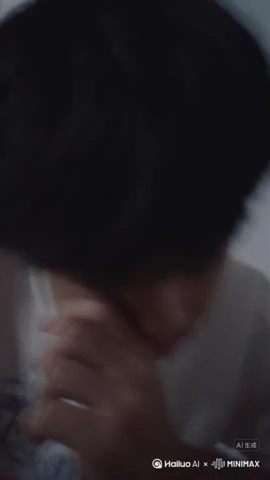 帮我成一个视频让上图片中的场景动起来，人物变成无数灰色颗粒消失本视频中，向右吹走，原比例。比例16:9，时长5s，模型高品质 by Hailuo AI Video Generator