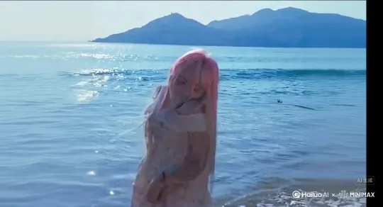 红色 by Hailuo AI Video Generator