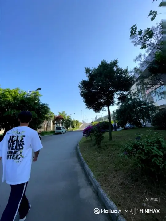 从她的头开始,碎裂成鲜红的玫瑰花瓣。她的身形不断消散,一片片地,直到最后只剩下漂浮的尘埃,在阳光中渐渐淡去。在整个过程中,阴影和光线必须保持完全不变。鲜红色的颗粒缓缓飘动,既不发光也不反光。确保碎裂过程看起来平滑自然,颗粒的大小和飘动方向保持一致,且无扭曲。翻译成英文 by Hailuo AI Video Generator