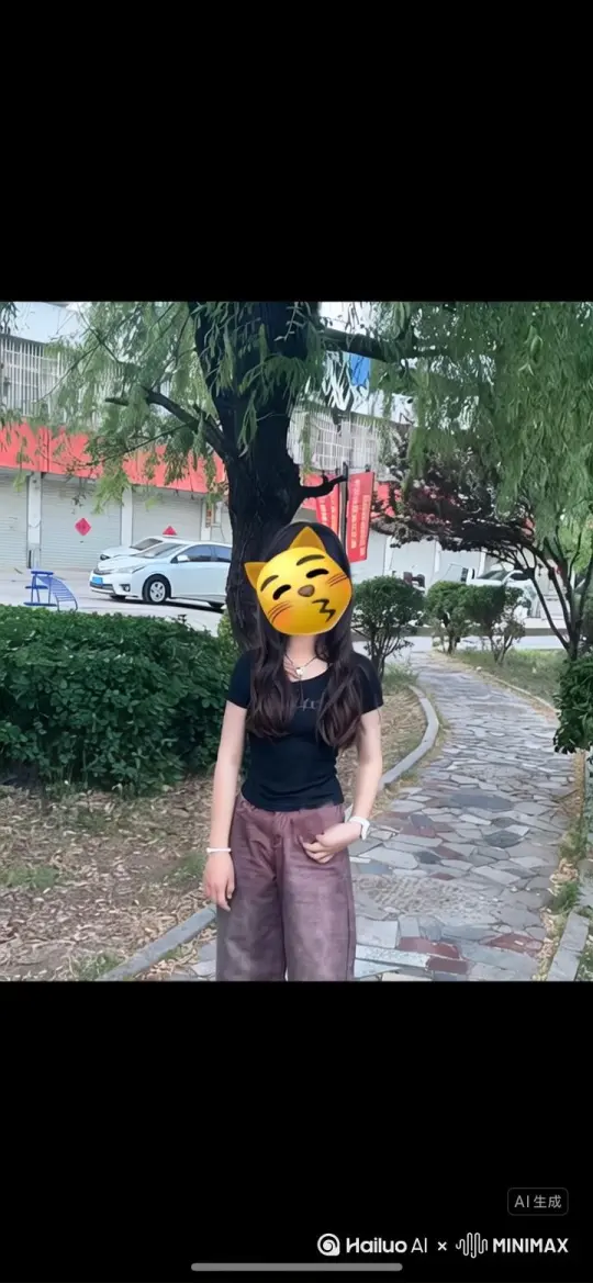 帮我生成一个视频：让图片中的场景动起来，人物变成无数暗红色玫瑰消失在视频中，向右吹走（玫瑰数量只在人物中慢慢涌现，然后消失）   原比例。模型  高画质[右移,左摇,跟随][右移,左摇,跟随][右移,左摇,跟随]，口令在这[愉快] by Hailuo AI Video Generator