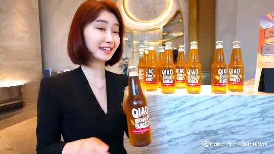我是一名荞公子苦荞啤酒的推广业务员 by Hailuo AI Video Generator