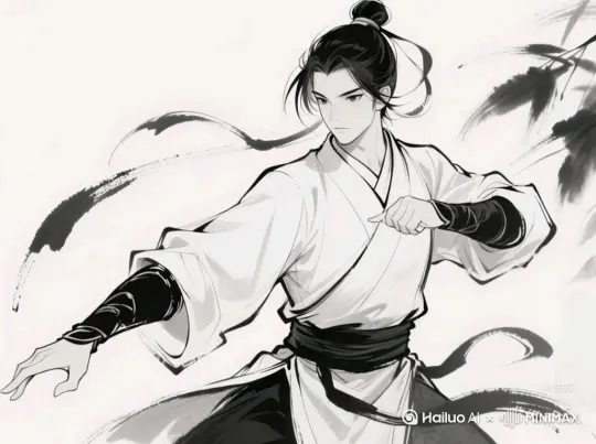 自己打一段武术 by Hailuo AI Video Generator