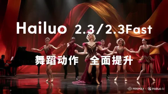 Hailuo 2.3及2.3 Fast 模型重磅发布！舞蹈动作全面提升！ by Hailuo AI Video Generator