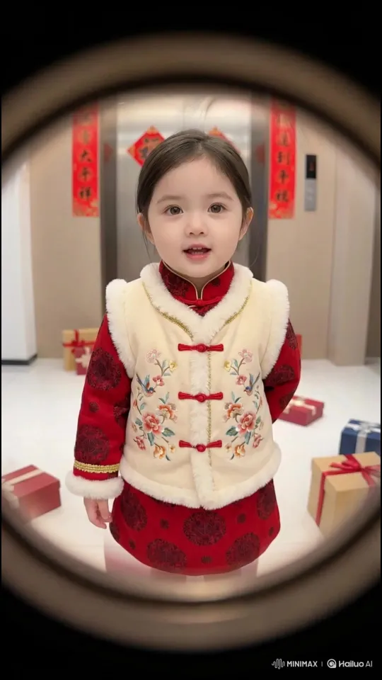 上传照片，定制专属新年祝福视频，亲身送红包！