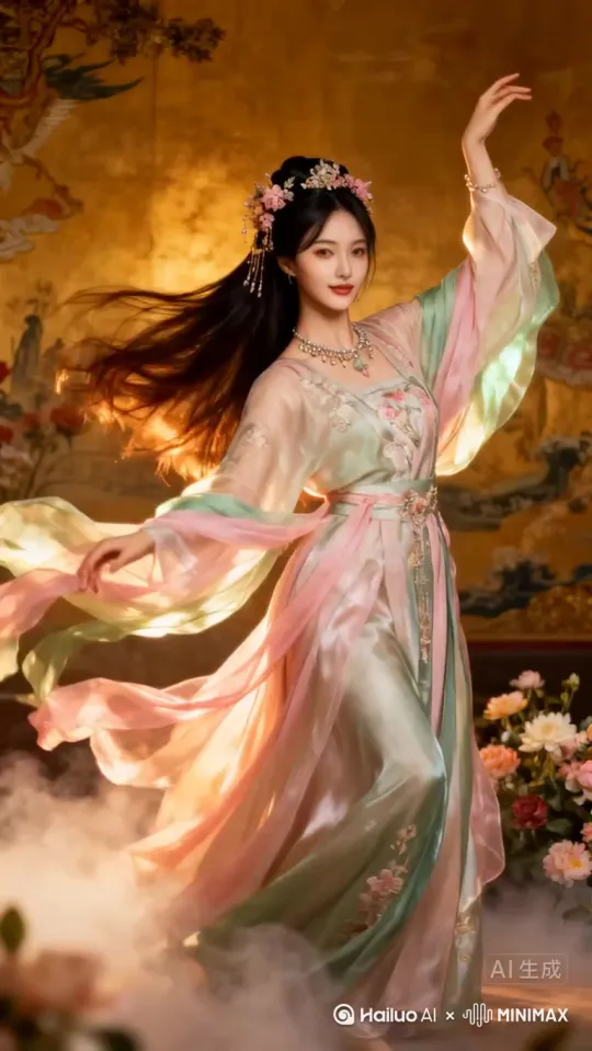 上传正脸照，AI定制唯美国风舞蹈视频，尽显东方神韵