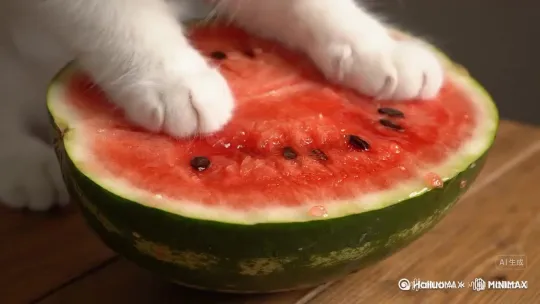 输入水果，生成猫咪捏捏ASMR治愈视频，定制你的专属放松时刻