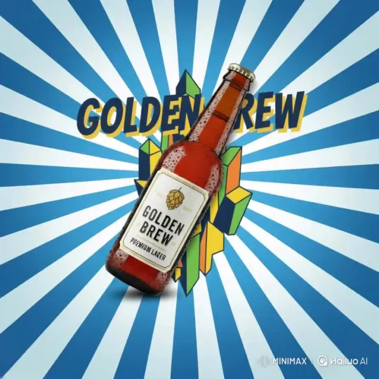 轻松上传产品图，AI智能定制专属啤酒海报，创意设计即刻呈现