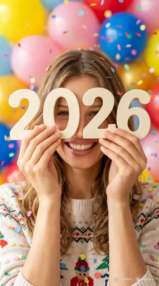 上传照片，轻松定制2026新年祝福视频，分享节日喜悦。
