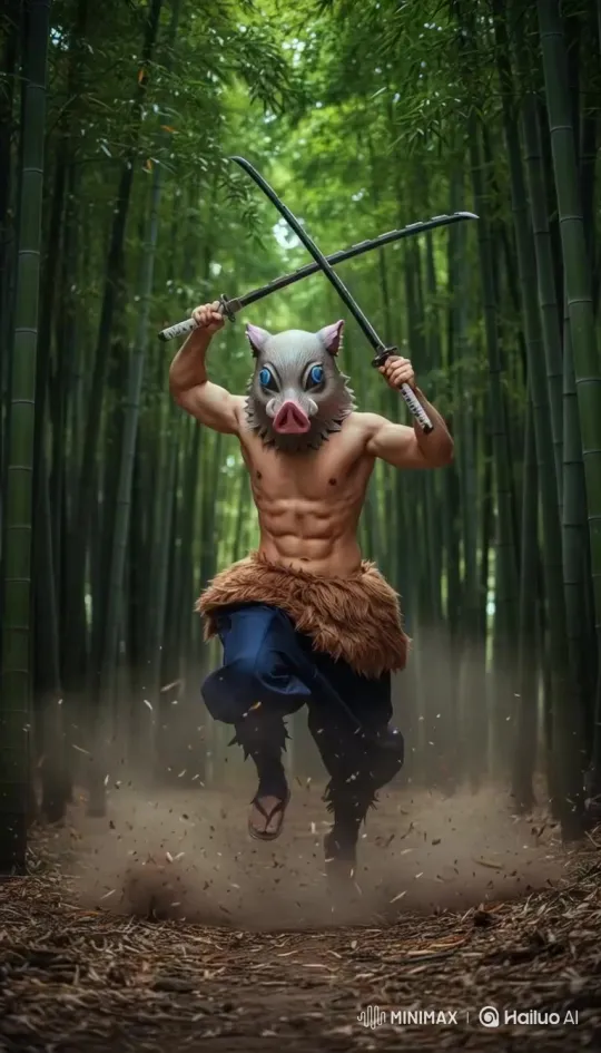 从二次元到三次元:上传动漫角色,AI智能生成真人Cosplay场景 - 上传一个动漫角色,生成真人Cosplayer场景 cover image by Hailuo AI Video Generator