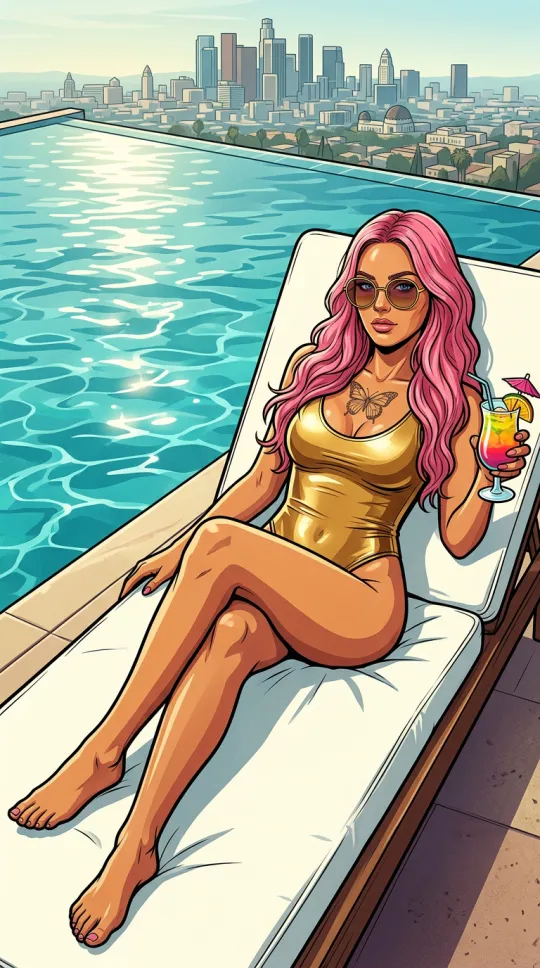 上传照片，一键定制专属GTA游戏风格写真，瞬间变身虚拟世界酷炫角色！