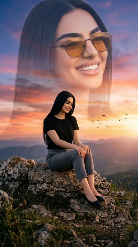 以下是几个符合要求的标题：

1.  上传照片，即刻生成与“另一个自己”的专属创意合影写真。
2.  上传照片，智能生成你与数字分身的个性化写真合影。
3.  上传照片，体验与“另一个你”同框的艺术写真创作乐趣。
4.  上传照片，AI智能生成你与“另一个自己”的个性化创意合影写真。
5.  上传照片，一键打造你与虚拟分身的奇幻同框艺术写真。