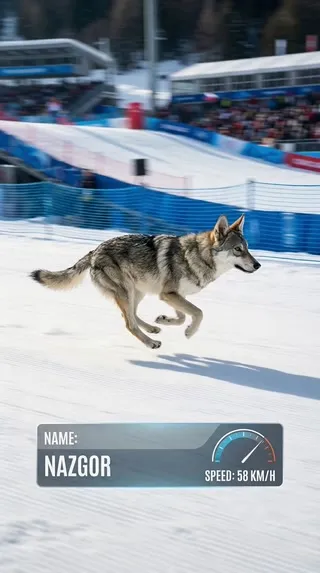 上传宠物照，生成它在冬季滑雪运动会夺冠的视频 by Hailuo AI Video Generator