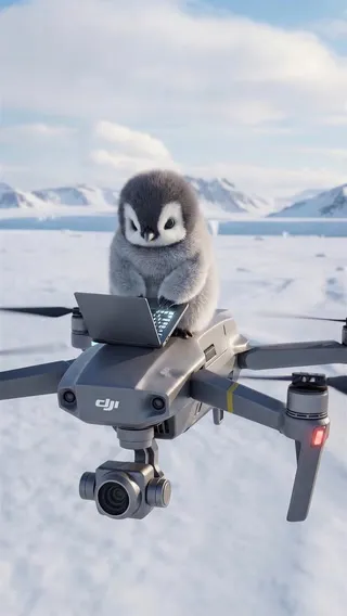 上传照片并输入动作，即可在无人机上生成表演。 by Hailuo AI Video Generator