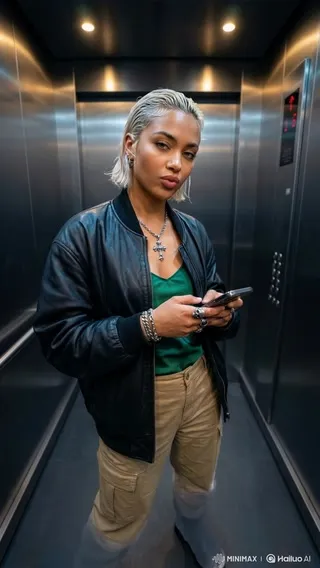 上传照片，生成烟雾转移特效视频 by Hailuo AI Video Generator