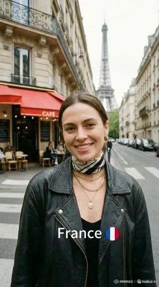 上传照片并输入国家，AI 生成你出生在该国的模拟长相视频。 by Hailuo AI Video Generator