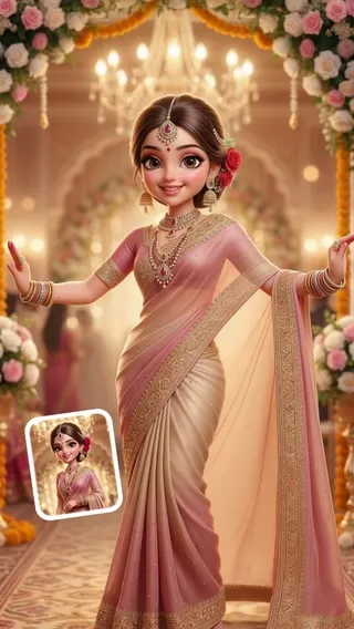 智能AI一键生成印度舞视频，上传照片即刻舞动异域风情