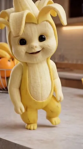 专属定制！输入水果名称，一键生成你的趣味水果人舞蹈视频