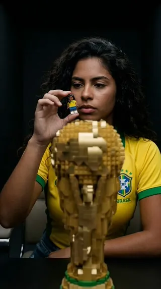 照片定制乐高夺冠视频：你手握小人，登上荣耀宝座