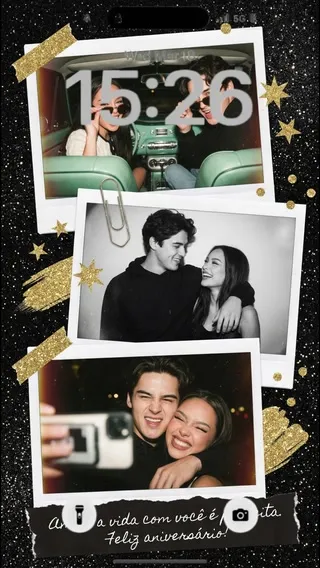 上传情侣合照，智能生成专属浪漫拼贴写真大片